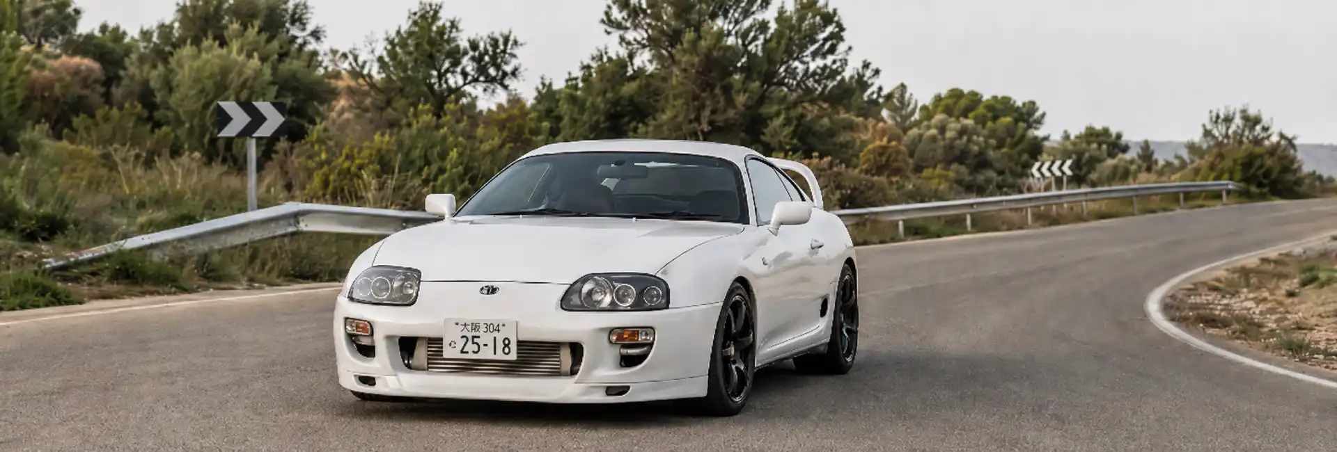 Japón 1 Vehículo japonés JDM Toyota Supra en carretera española matricular coche extranjero japon