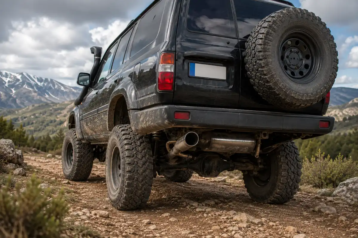 Escape 3 Todoterreno 4x4 con escape offroad visible reformas escape